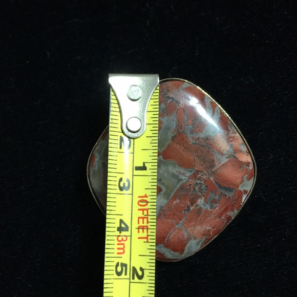 🖤Vtg💕Stone belt buckle - Picture 12 of 14